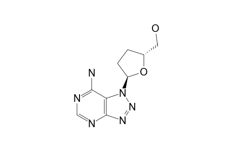 7-AMINO-1-(2,3-DIDEOXY-ALPHA-D-GLYCERO-PENTOFURANOSYL)-1H-1,2,3-TRIAZOLO-[4,5-D]-PYRIMIDINE