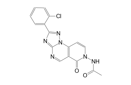 acetamide, N-(2-(2-chlorophenyl)-6-oxopyrido[3,4-e][1,2,4]triazolo[1,5-a]pyrimidin-7(6H)-yl)-