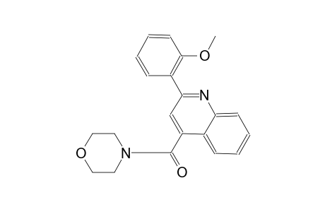 2-(2-methoxyphenyl)-4-(4-morpholinylcarbonyl)quinoline