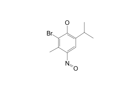 2-Bromo-6-isopropyl-3-methyl-4-nitrosophenol