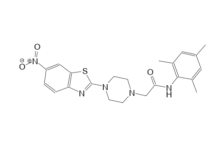 1-piperazineacetamide, 4-(6-nitro-2-benzothiazolyl)-N-(2,4,6-trimethylphenyl)-