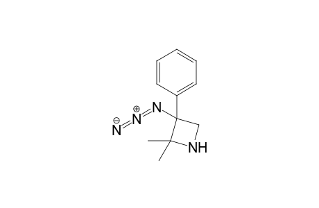 3-Azido-2,2-dimethyl-3-phenylazetidine