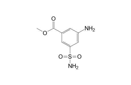 Benzoic acid, 3-amino-5-(aminosulfonyl)-, methyl ester