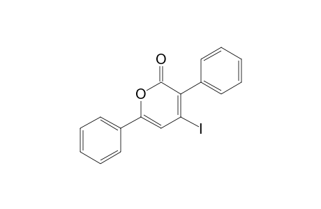 4-Iodo-3,6-diphenylpyran-2-one