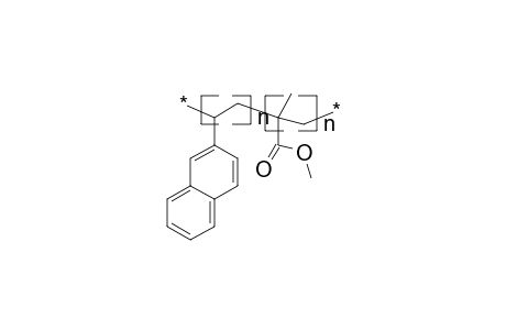 Poly(2-vinylnaphthalene-alt-methyl methacrylate)