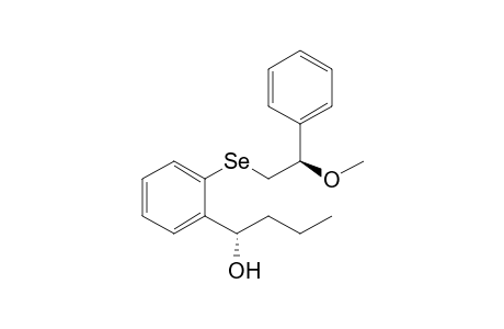 (S)-1-(2-{[(R)-(2-Methoxy-2-phenyl)ethyl]seleno}phenyl)butanol