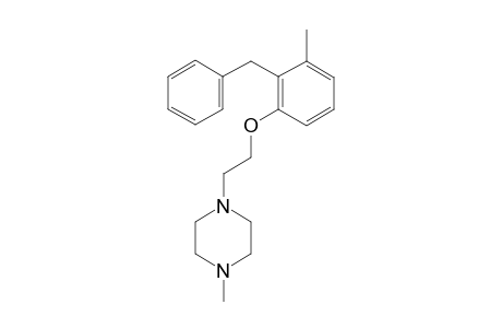 1-(2-(2-benzyl-3-methylphenoxy)ethyl)-4-methylpiperazine