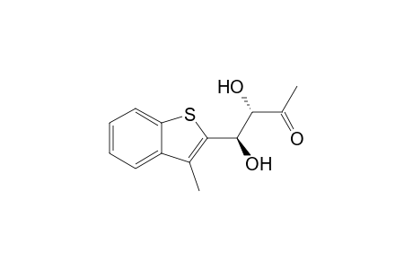 (3S,4R)-3,4-Dihydroxy-4-(3-methyl-1-benzothiophen-2-yl)butan-2-one