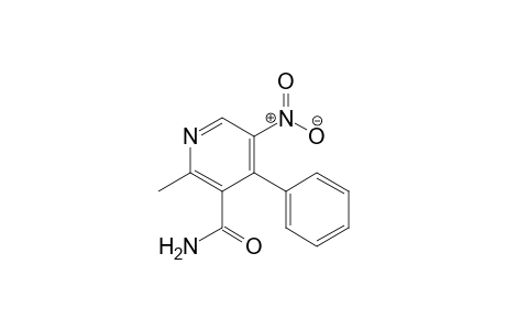 2-Methyl-5-nitro-4-phenylnicotinamide