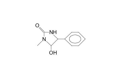 cis-3-Methyl-5-phenyl-4-hydroxy-2-imidazolidinone