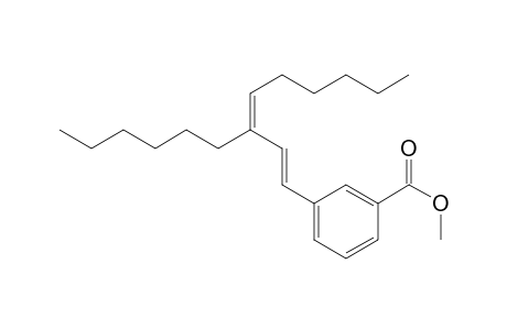 Methyl 3-(3-hexylnona-1,3-dien-1-yl)benzoate
