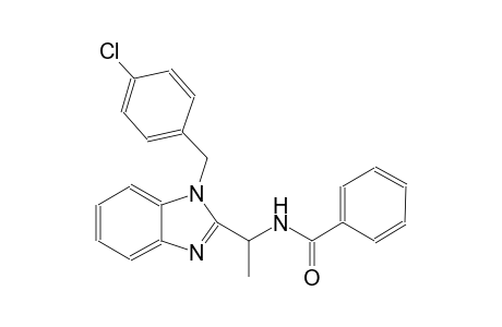 benzamide, N-[1-[1-[(4-chlorophenyl)methyl]-1H-benzimidazol-2-yl]ethyl]-