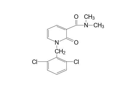 1-(2,6-DICHLOROBENZYL)-1,2-DIHYDRO-N,N-DIMETHYL-2-OXONICOTINAMIDE