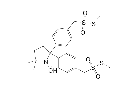 2,2-Bis(4-methanethiosulfonylmethylphenyl)-5,5-dimethylpyrrolidin-1-yloxyl radical