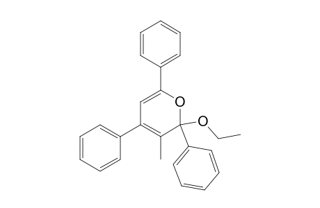 2-Ethoxy-3-Methyl-2,4,6-triphenyl-2H-pyrane