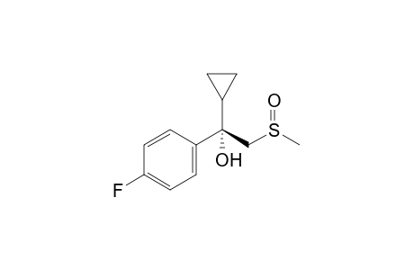 (R,R)+(R,S)-alpha-(p-fluorophenyl)-alpha-[(methylsulfinyl)methyl]cyclopropanemethanol