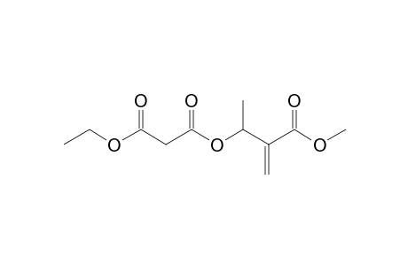 1-O-ethyl 3-O-(3-methoxycarbonylbut-3-en-2-yl) propanedioate