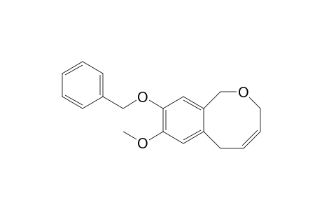 9-Benzyloxy-8-methoxy-3,6-dihydro-1H-benzo[c]oxocine
