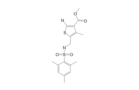 METHYL-2-AMINO-4-METHYL-5-((((2,4,6-TRIMETHYLPHENYL)-SULFONYL)-AMINO)-METHYL)-THIOPHENE-3-CARBOXYLATE