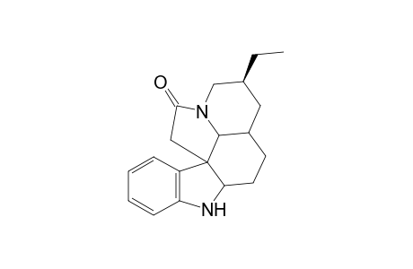20,21-Dinoraspidospermidin-4-one, 7-ethyl-, (7.alpha.)-(.+-.)-