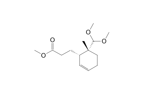METHYL_3-[(1S,2R)-2-DIMETHOXYMETHYL-2-METHYLCYCLOHEX-5-ENYL]-PROPIONATE