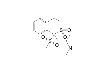 1-(Ethylsulfonyl)-1-[(2'-dimethylamino)propyl]-isothiochromane - S-dioxide
