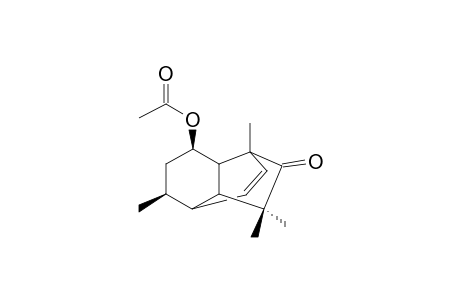 (1R,3S,4R,5S,10R,11R)-1-Acetyloxy-7-oxoprenops-8-ene