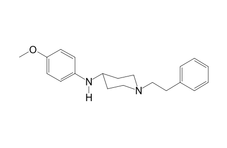 N-(4-Methoxyphenyl)-1-(2-phenylethyl)piperidin-4-amine