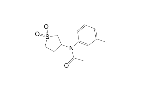 acetamide, N-(3-methylphenyl)-N-(tetrahydro-1,1-dioxido-3-thienyl)-