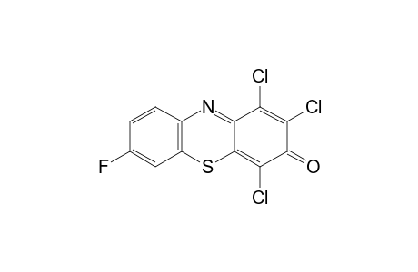 7-FLUORO-1,2,4-TRICHLORO-3H-PHENOTHIAZIN-3-ONE