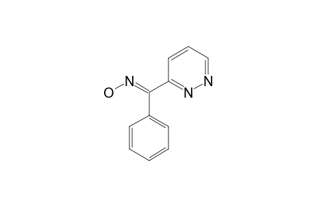 (E)-PHENYL-(3-PYRIDAZINYL)-METHANONE-OXIME