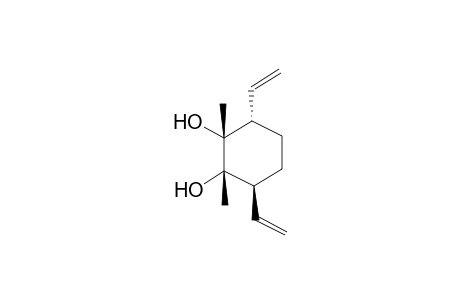 (1R,2S,3S,6S)-1,2-dimethyl-3,6-divinyl-cyclohexane-1,2-diol