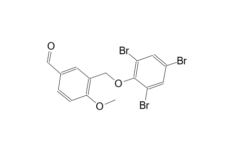 4-Methoxy-3-[(2,4,6-tribromophenoxy)methyl]benzaldehyde