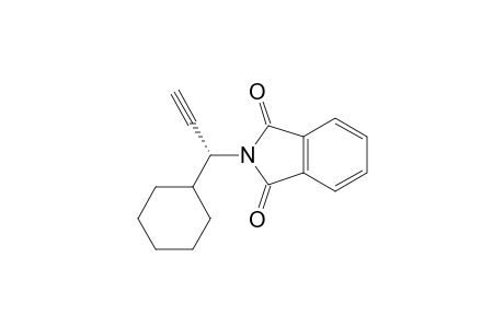 2-[(1R)-1'-Cyclohexylprop-2'-yn-1'-yl]-1H-isoindole-1,3(2H)-dione