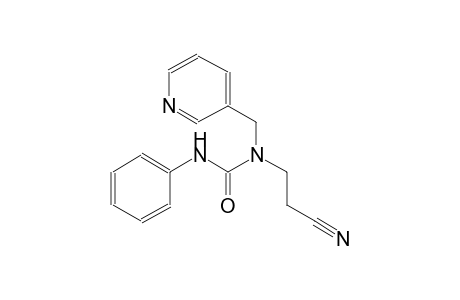 N-(2-cyanoethyl)-N'-phenyl-N-(3-pyridinylmethyl)urea