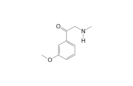 2-Methylamino-3'-methoxyacetophenone
