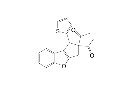 1,1'-(1-(Thiophen-2-yl)-2,3-dihydro-1H-benzo[b]cyclopenta[d]furan-2,2-diyl)diethanone