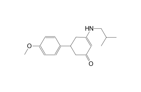 3-(isobutylamino)-5-(4-methoxyphenyl)-2-cyclohexen-1-one