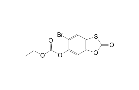 carbonic acid, 5-bromo-2-oxo-1,3-benzoxathiol-6-yl ethyl ester