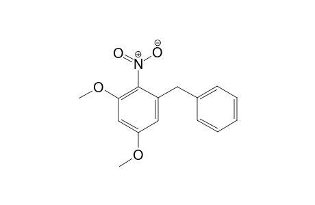 2-Benzyl-4,6-dimethoxynitrobenzene