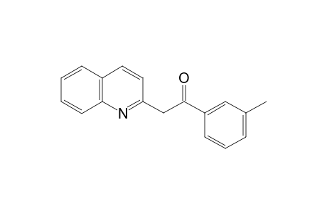 2-(quinolin-2-yl)-1-m-tolylethanone