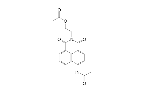 4-ACETAMIDO-N-(2-HYDROXYETHYL)NAPHTHALIMIDE, ACETATE (ESTER)
