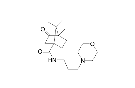 1,7,7-trimethyl-N-(3-morpholin-4-ylpropyl)-2-oxidanylidene-bicyclo[2.2.1]heptane-4-carboxamide