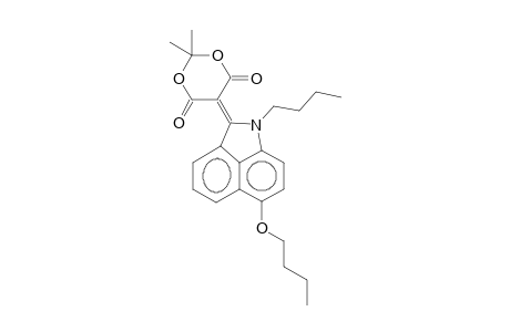5-(6-Butoxy-1-butylbenz[cd]indol-2(1H)-ylidene)-2,2-dimethyl-1,3-dioxane-4,6-dione