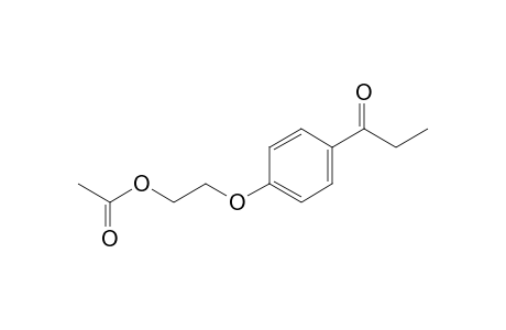 4'-(2-hydroxyethoxy)propiophenone, acetate