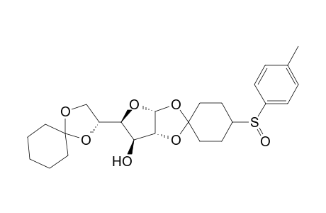 .alpha.-D-Glucofuranose, 1,2:5,6-di-O-cyclohexylidene-, 4-methylbenzenesulfinate, (R)-