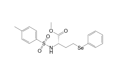 Methyl 2- (S)-[(p-methylphenyl)sulfonylamino]-4-(phenylseleno)butanoate