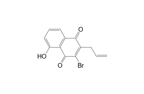 2-Allyl-3-bromo-5-hydroxy-1,4-naphthoquinone