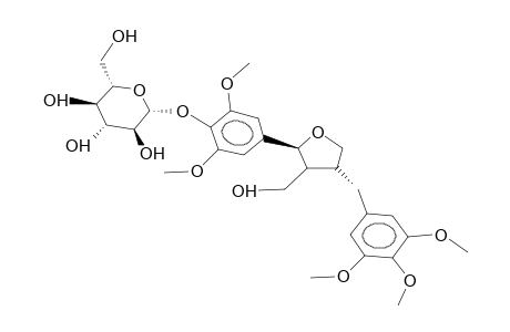 (+/-)-5,5'-DIMETHOXY-4-METHYLLARICIRESINOL 4'-O-beta-D-GLUCOPYRANOSIDE