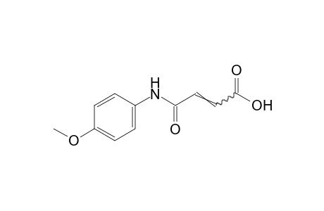 3-[(p-methoxyphenyl)carbamoyl]acrylic acid